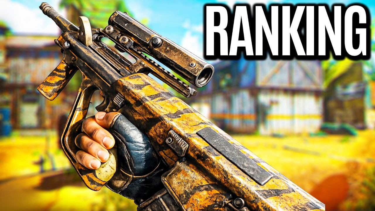 Ranking Every Gun Starting With The LETTER A in Call of Duty...