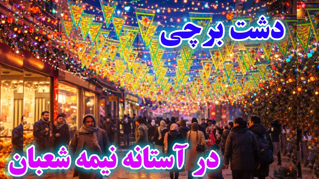 حال‌وهوای غرب کابل در آستانه نیمه‌شعبان/عشق  عاشقان به معشوق