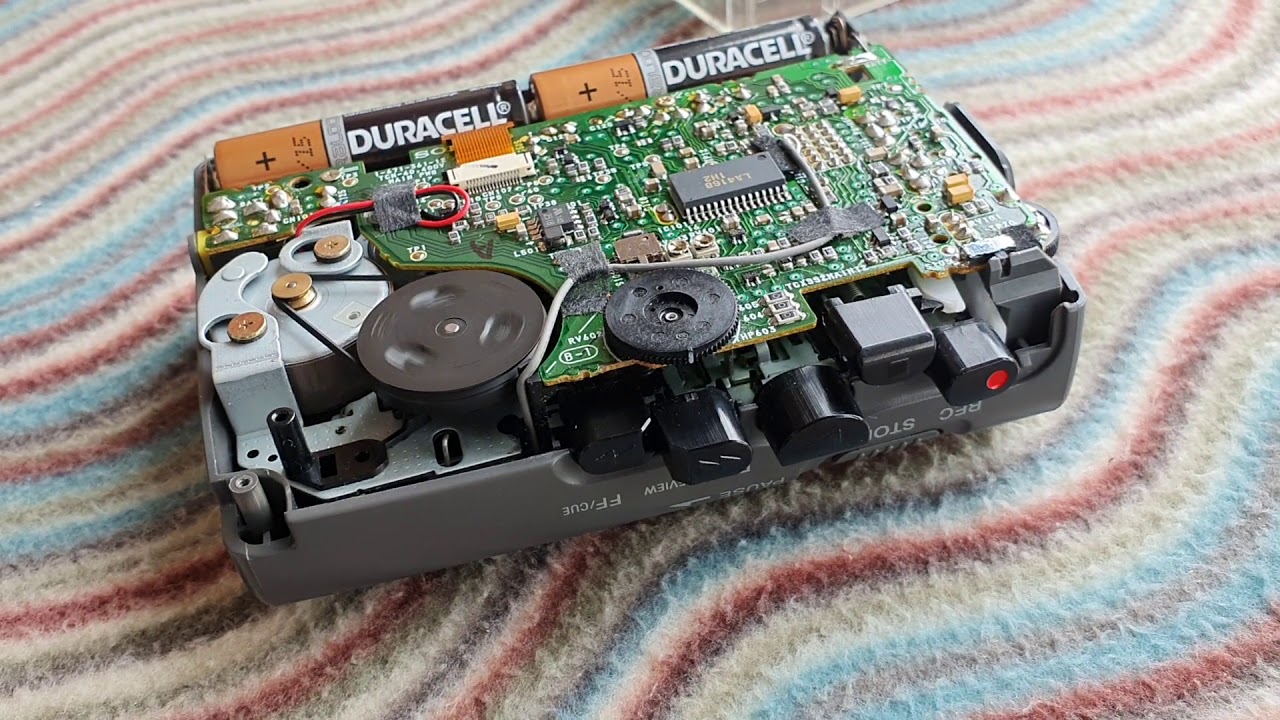 Диктофон-плеер Sony TCM-40DV краткий обзор