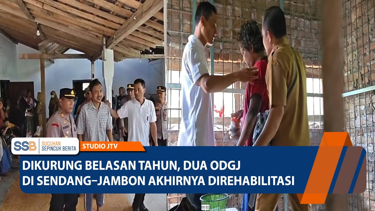 PONOROGO - Dikurung Belasan Tahun, Dua ODGJ di Sendang–Jambon Akhirnya Direhabilitasi