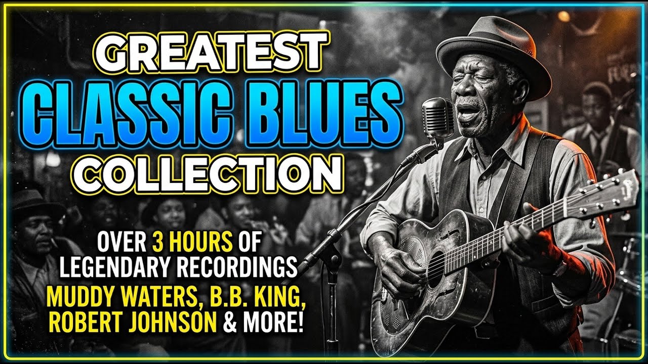 The Animals, ZZ Top, Eric Clapton, Muddy, Jimi Hendrix Inspired Soul Rock Blues Gentle Glow