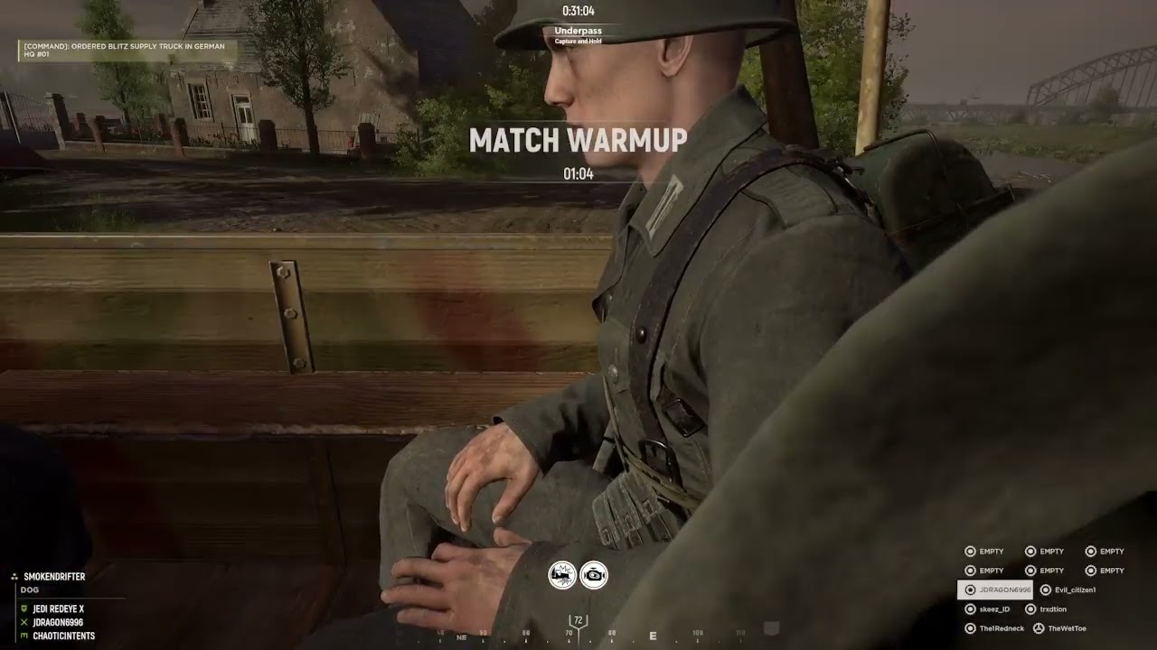 Playing some hell let loose with friends