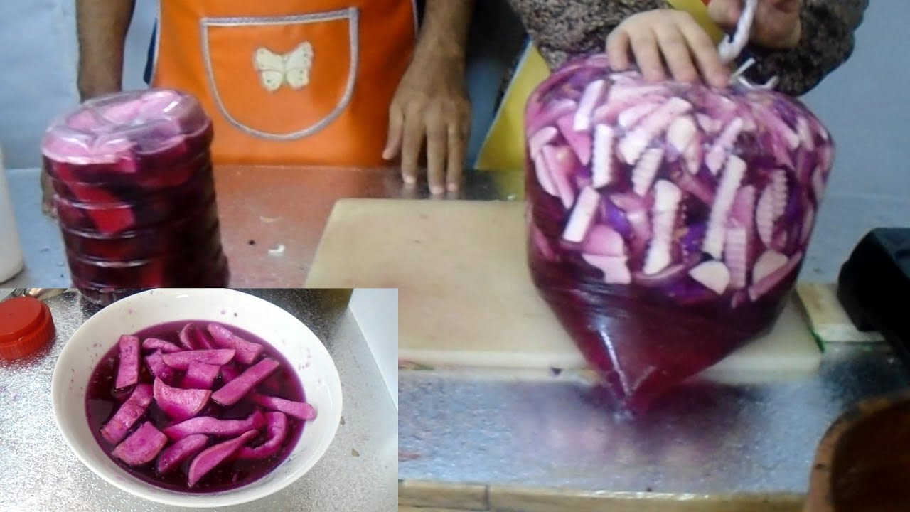 تخليل اللفت بأكثر من طريقه ولاول مره علي اليوتيوب تخليله في كيس