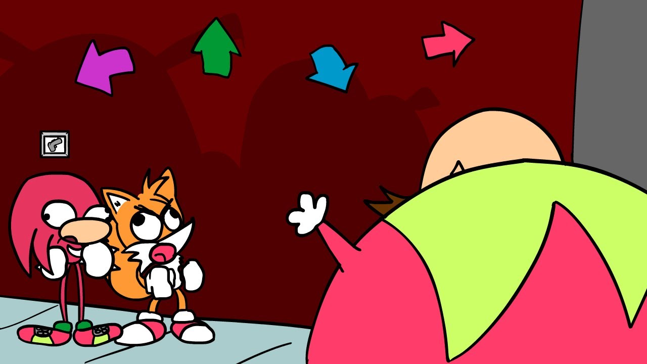 DORKLY ZANTA - Dorkly Tails and Knuckles Vs Dorkly Eggman (Zanta Cover Remastered) - FNF