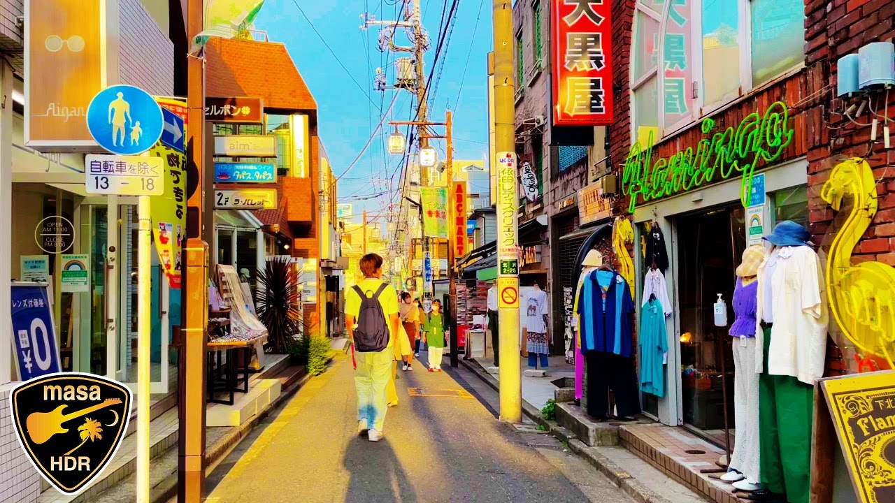 [4K HDR] Shimokitazawa 新代田 下北沢 東京散歩 2022.6 Shindaita Tokyo walk
