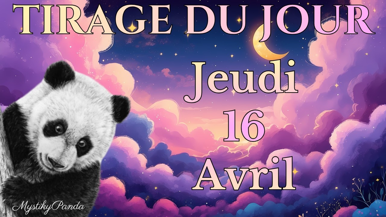 👑 TU PRENDS TA PLACE ET TOUT CHANGE POUR TOI Tirage du jour Jeudi 16 Avril
