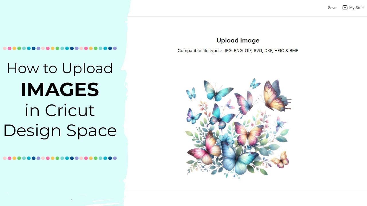 How to Upload Images in Cricut Design Space