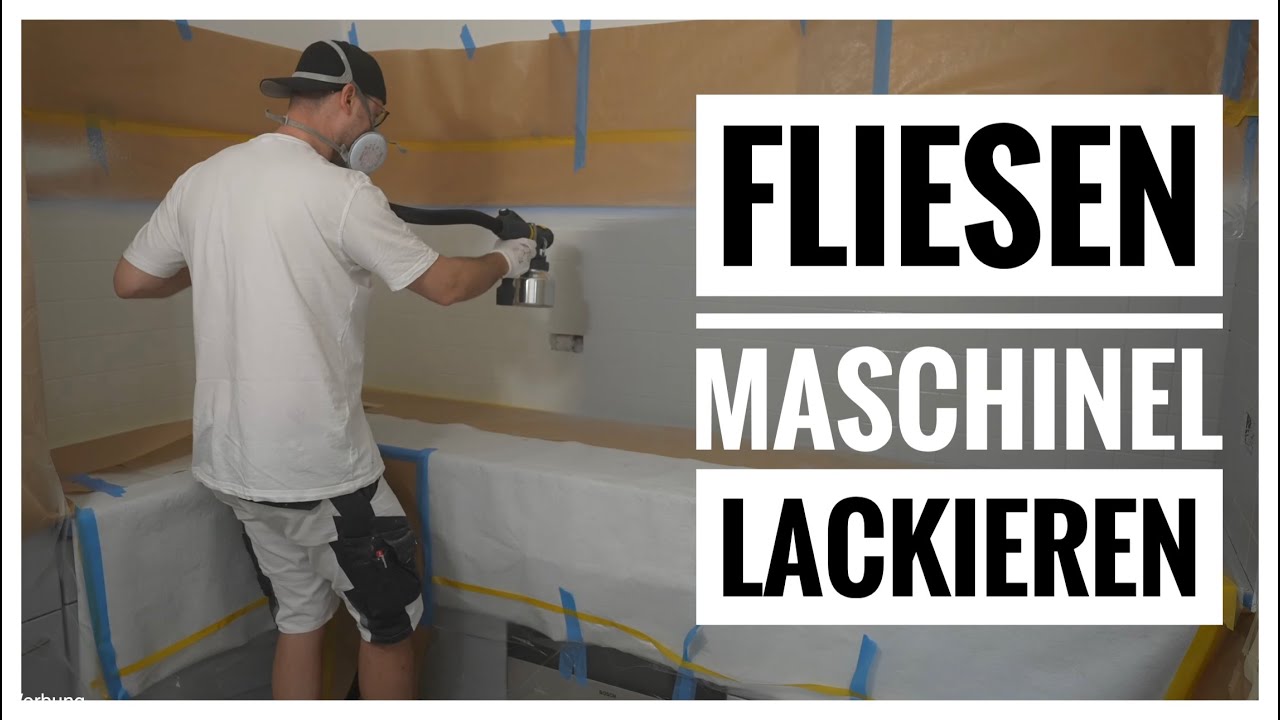 Fliesen lackieren Wagner FC5500 XVLP HVLP   4K