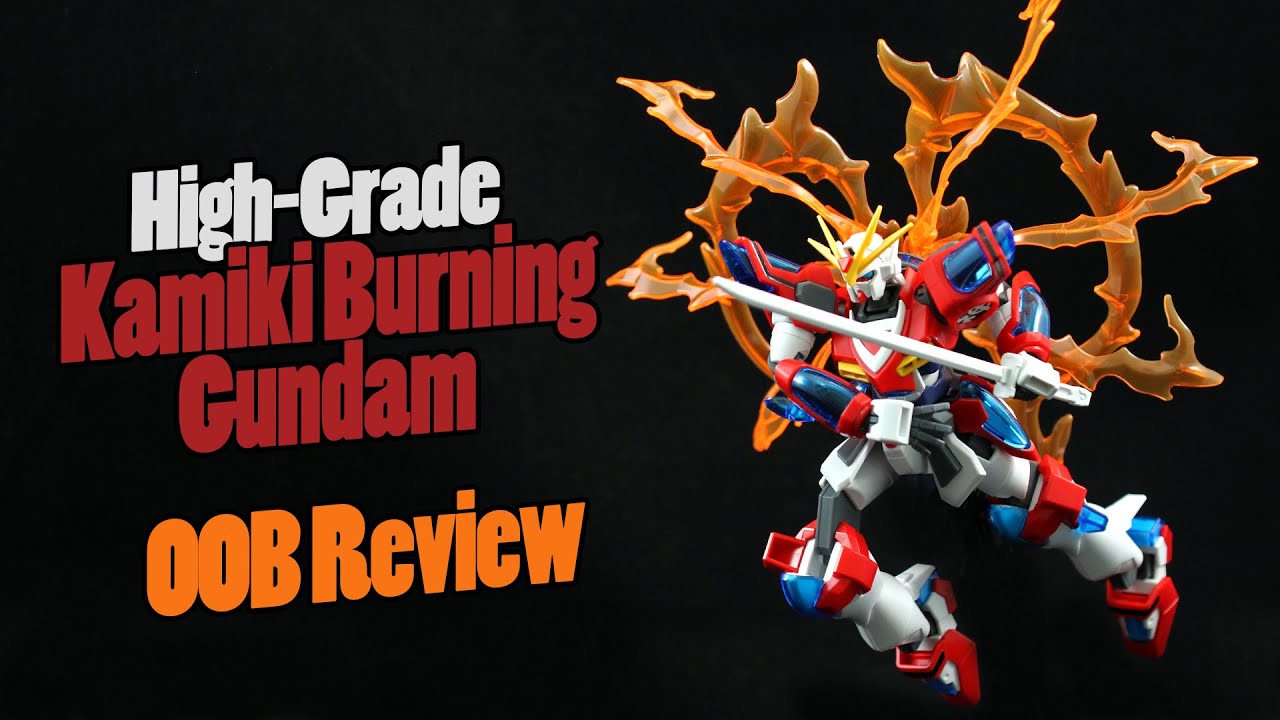 348 - HGBF Kamiki Burning Gundam (OOB Review)