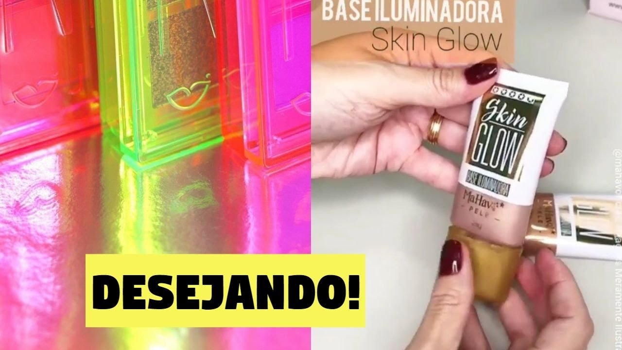 PALETA NEON JASMYNE, NOVIDADE MAHAV E + QUERO NOVIDADES