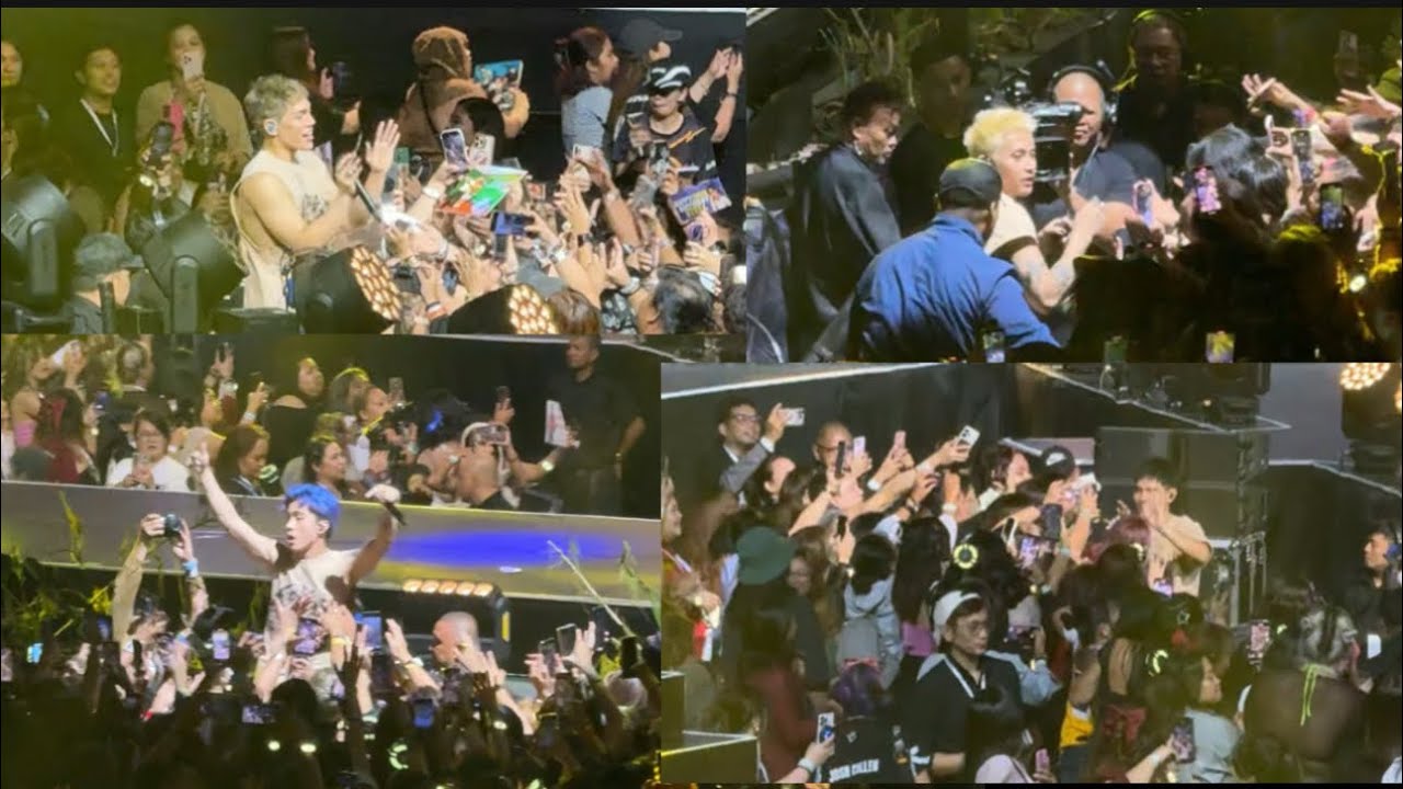 DAY 2 🔴 SB19 FAN SERVICE SA MGA MOSHPIT AT VIP STANDING FANS! SUPER SWERTE NILA! SAW CONCERT