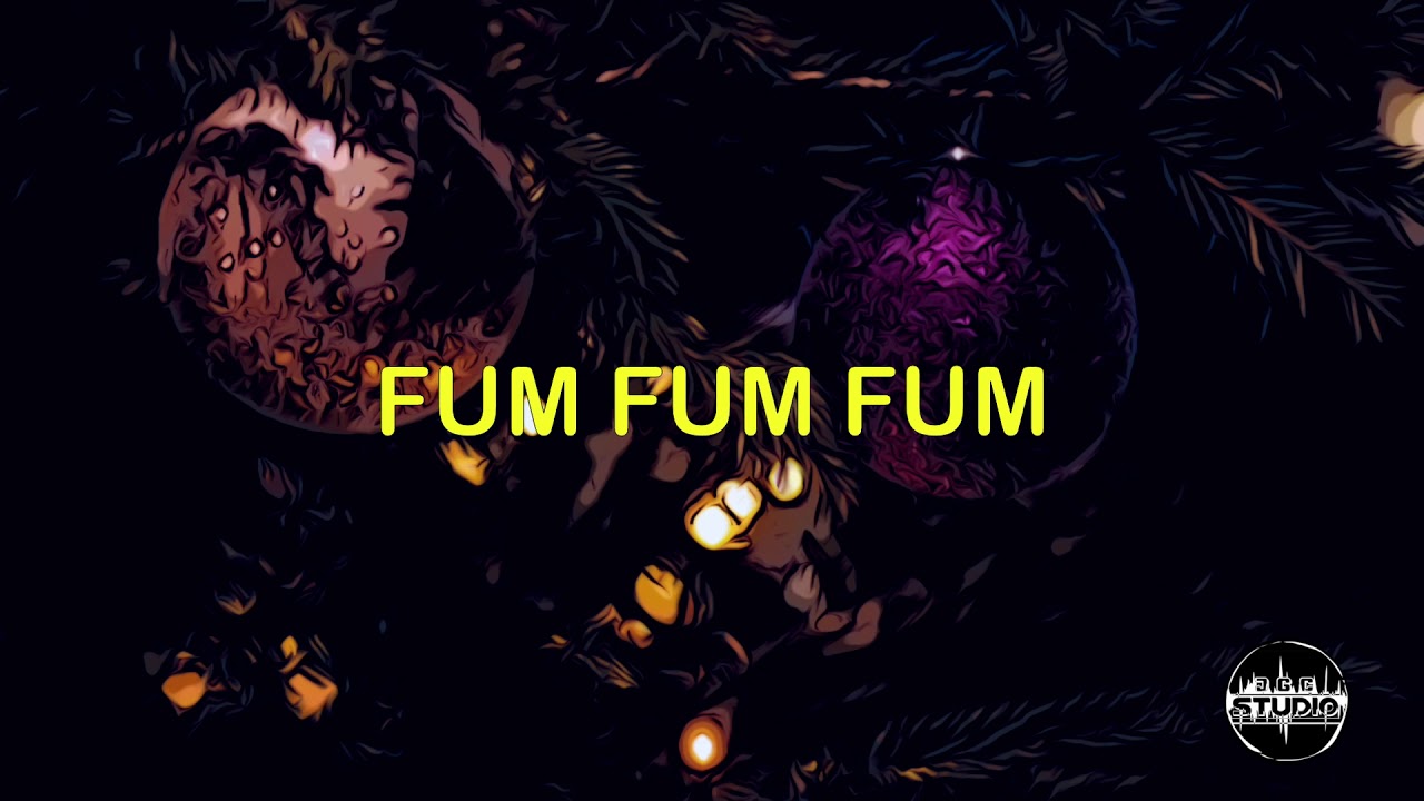 25 de Diciembre FUM FUM FUM | KARAOKE INSTRUMENTAL | Villancico castellano