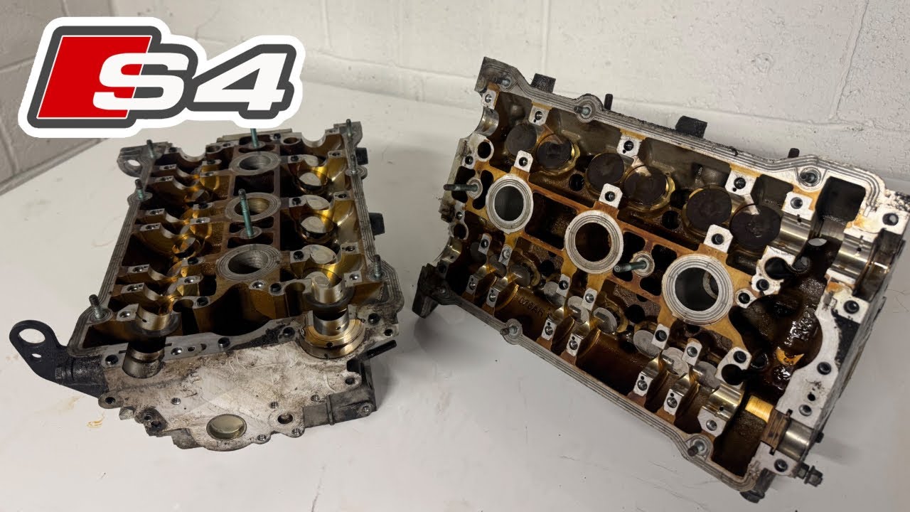 Audi 2.7T Cylinder Head Disassembly - B5 S4 Build