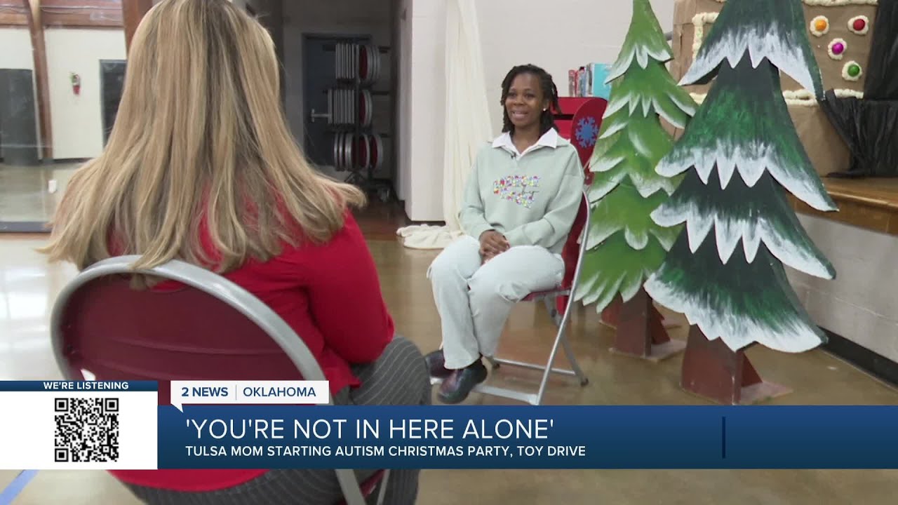 Tulsa mom launches Autism Christmas party after son's diagnosis