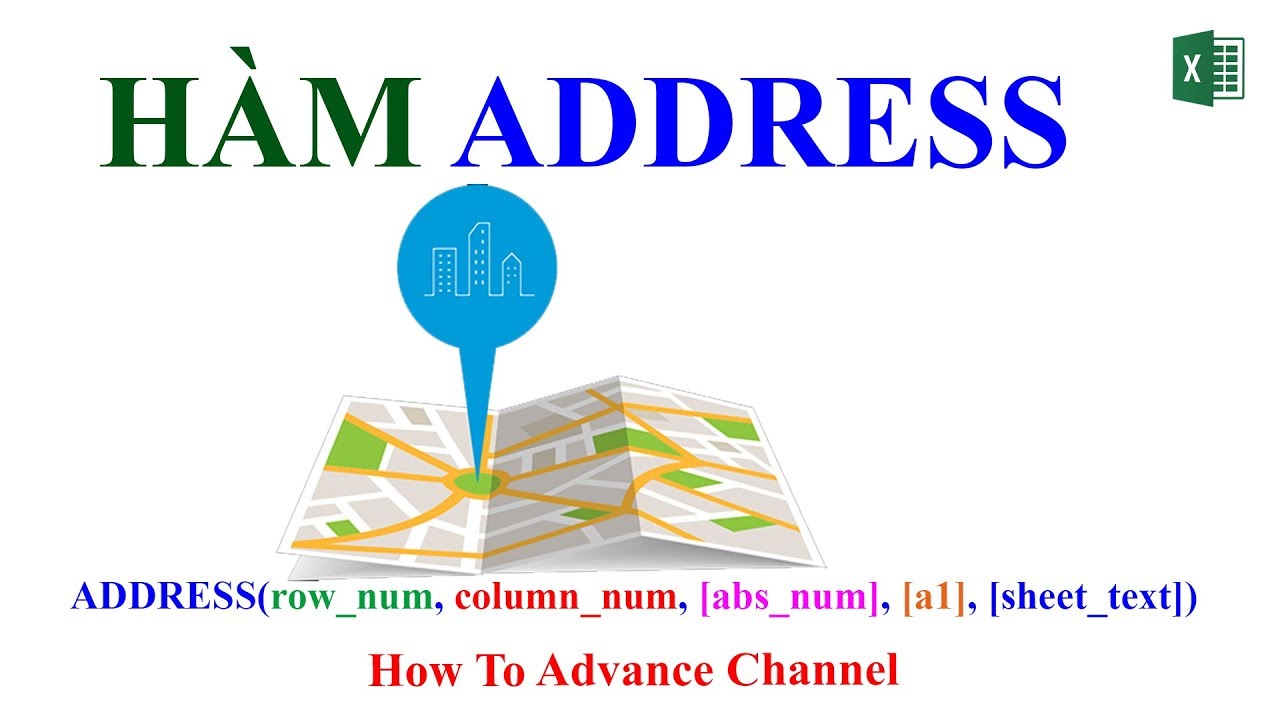 Hàm ADDRESS - Dữ Liệu Ở Đâu - ADDRESS FUNCTION