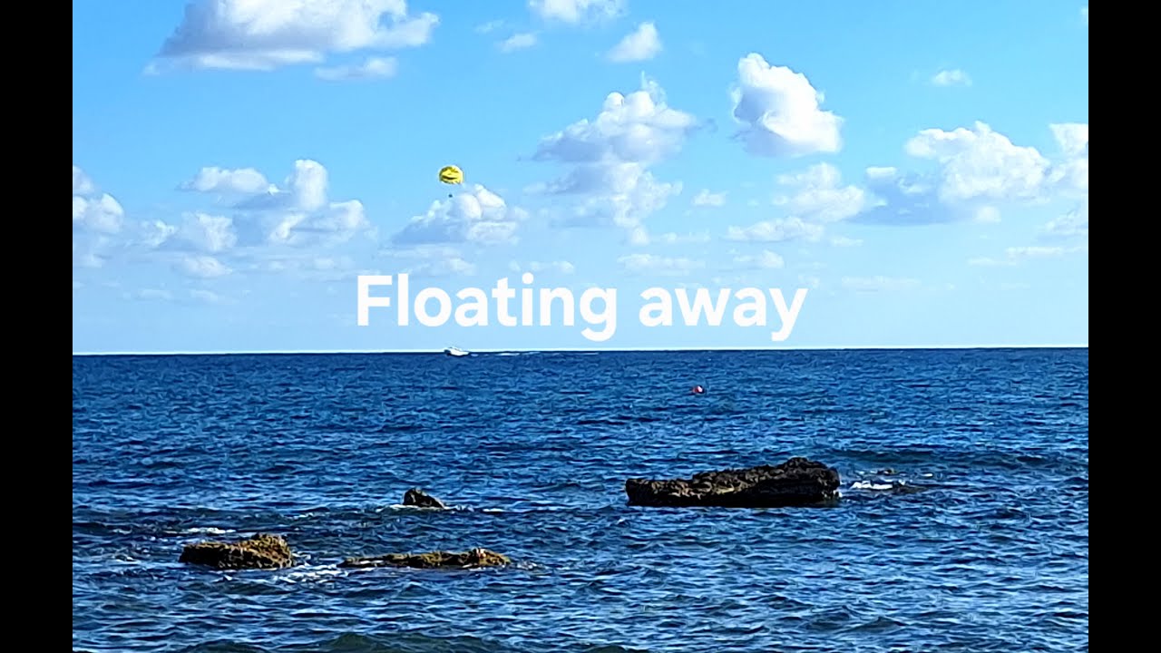 Peaceful Sea & Blue Sky in Paphos | Relaxing Cyprus Beach Moments