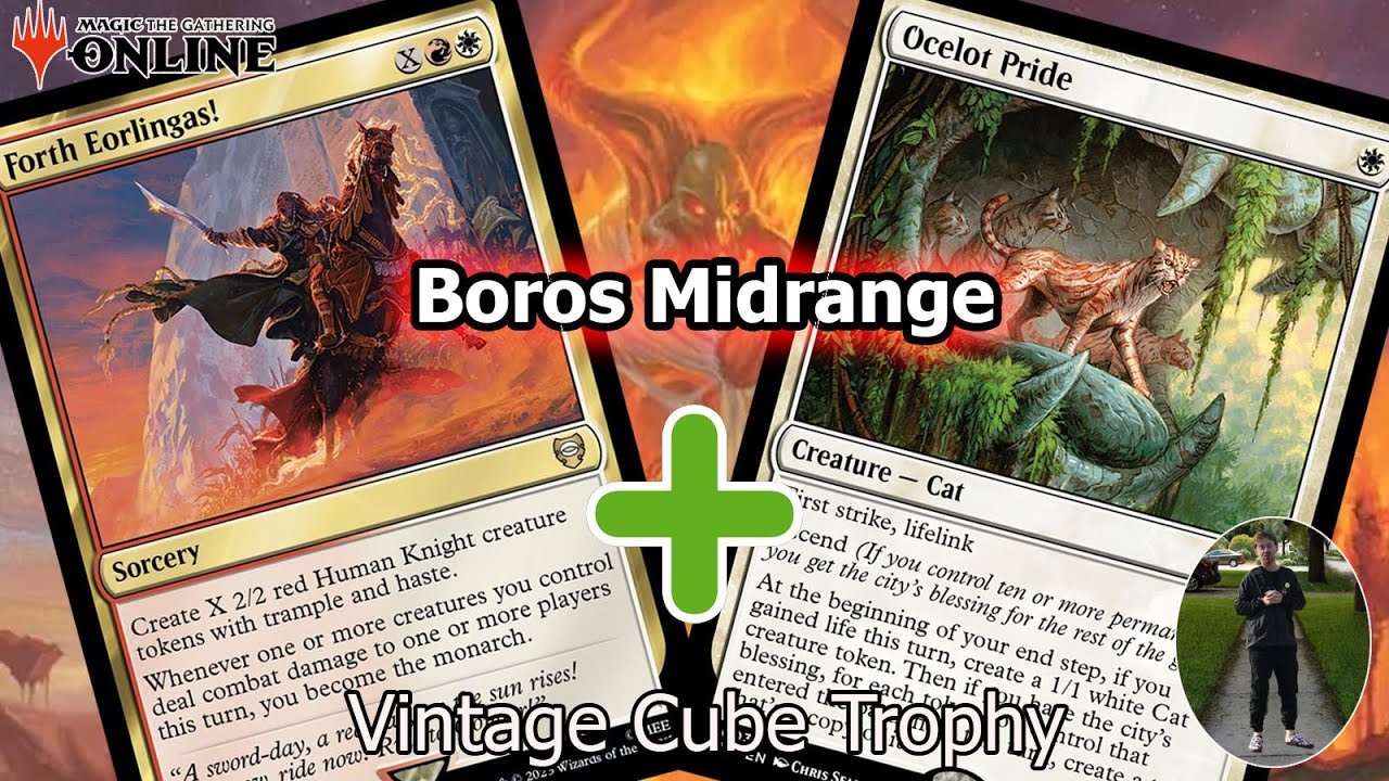 VINTAGE CUBE TROPHY #1 | Boros Good Cards | Magic Online