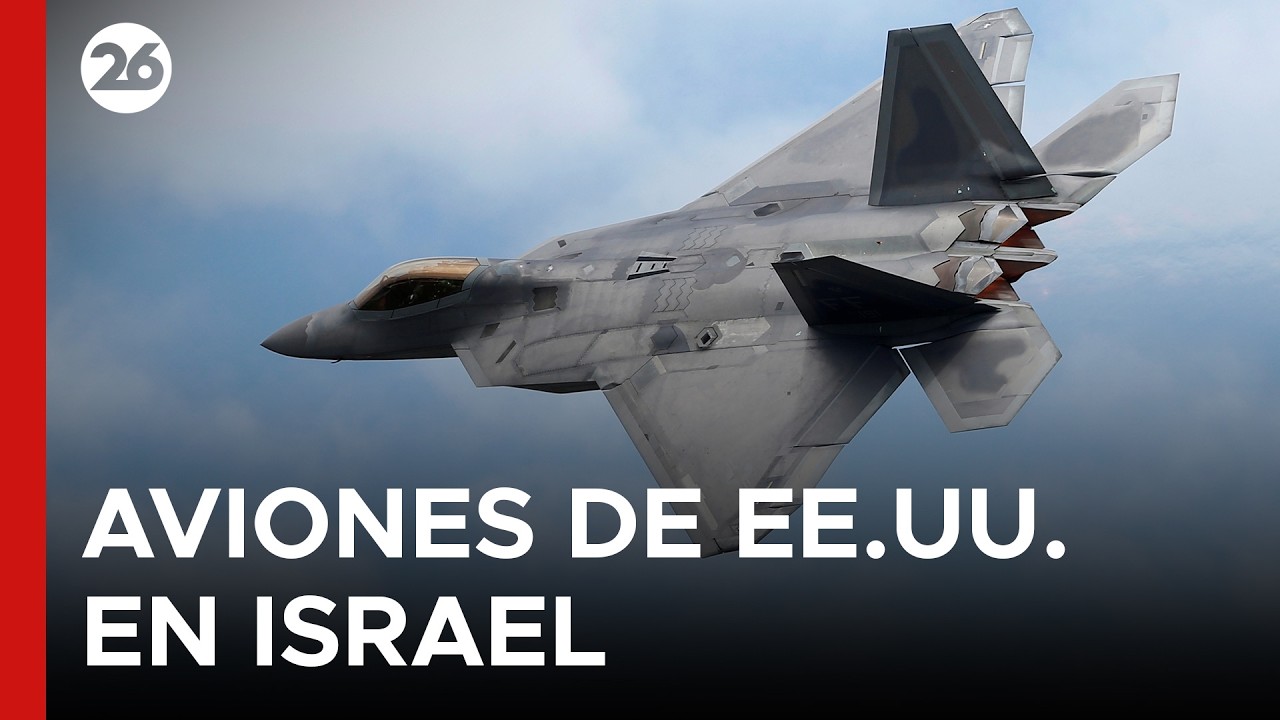 🚨 GIRO ESTRATÉGICO | La llegada de los F-22 Raptors marca una nueva etapa en la alianza con Israel