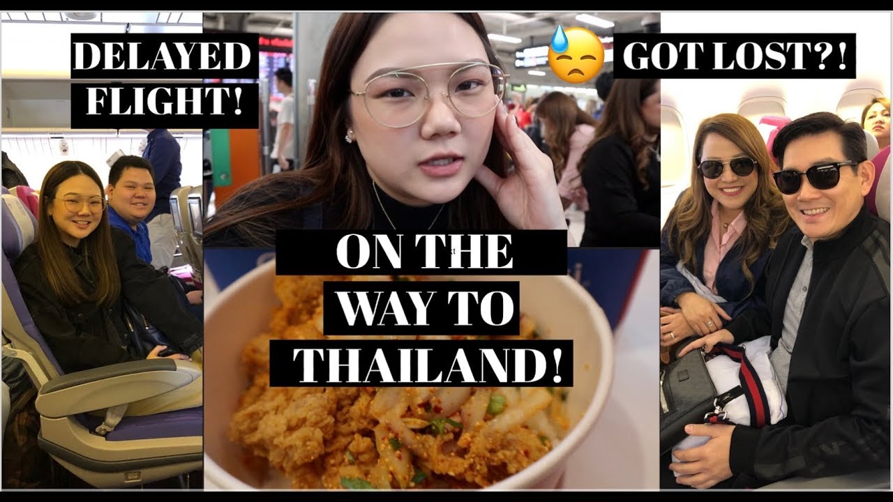 FLYING TO THAILAND! | ASHLEY SANDRINE