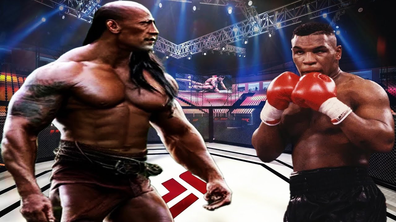 Железный Майк Тайсон против Дуэйна Джонсона // Тарзана | EA Sports UFC 5