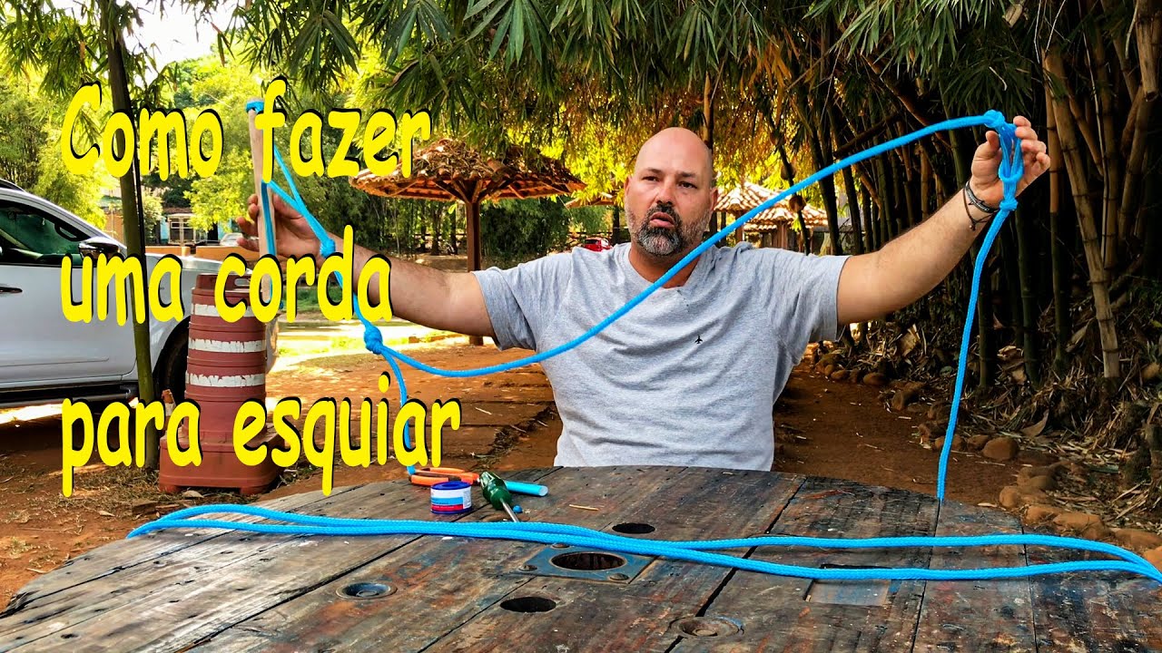 Como fazer uma corda para Esquiar