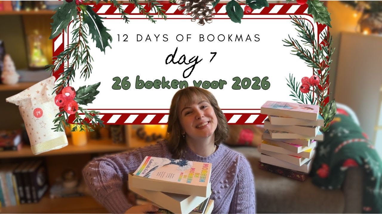 26 boeken voor 2026 📖 | 12 days of bookmas dag 7 📚🎄