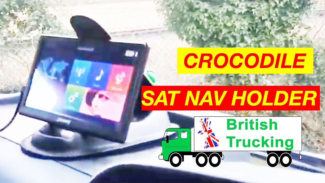 Crocodile Sat Nav Holder GPS Mount for Trucks