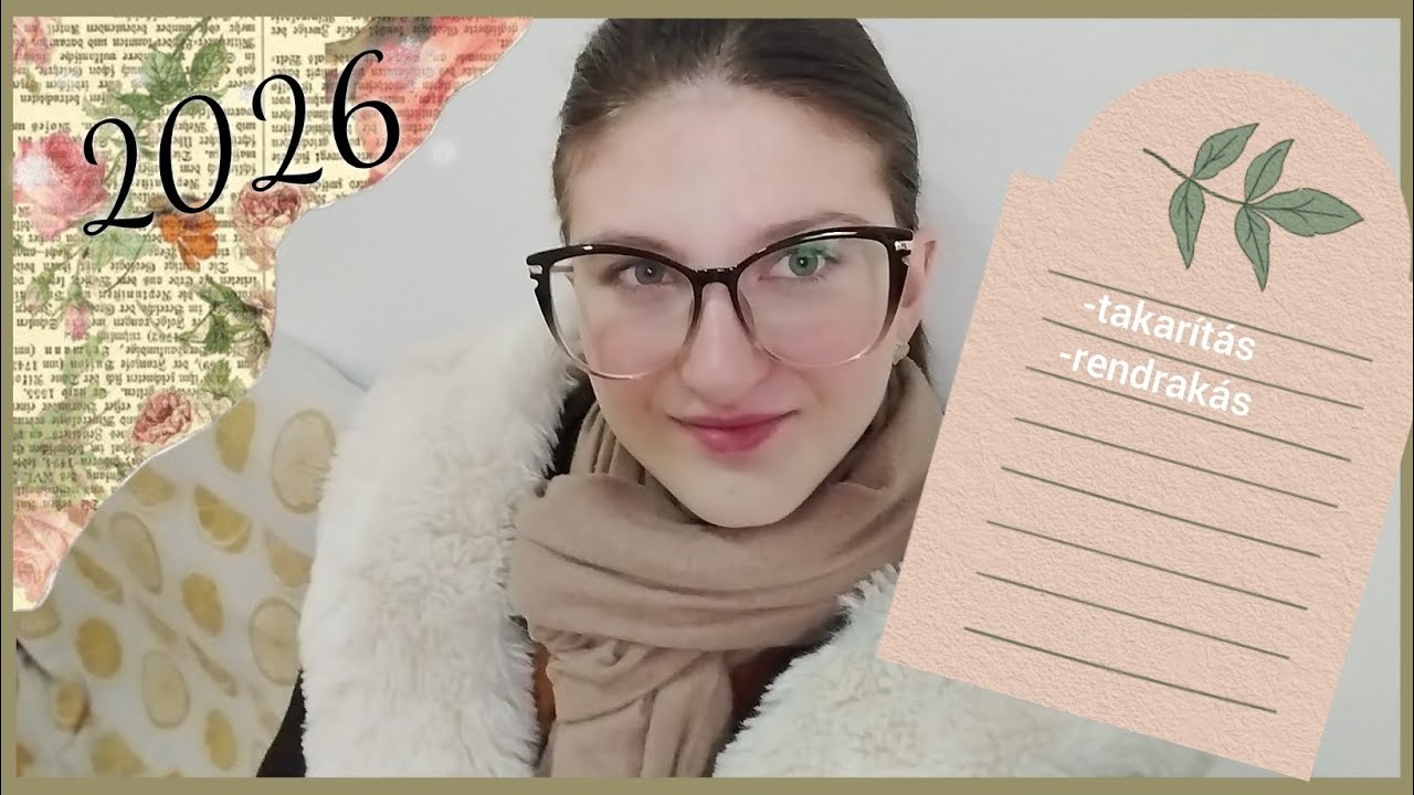 2026 első videója - Takaritsunk együnk 