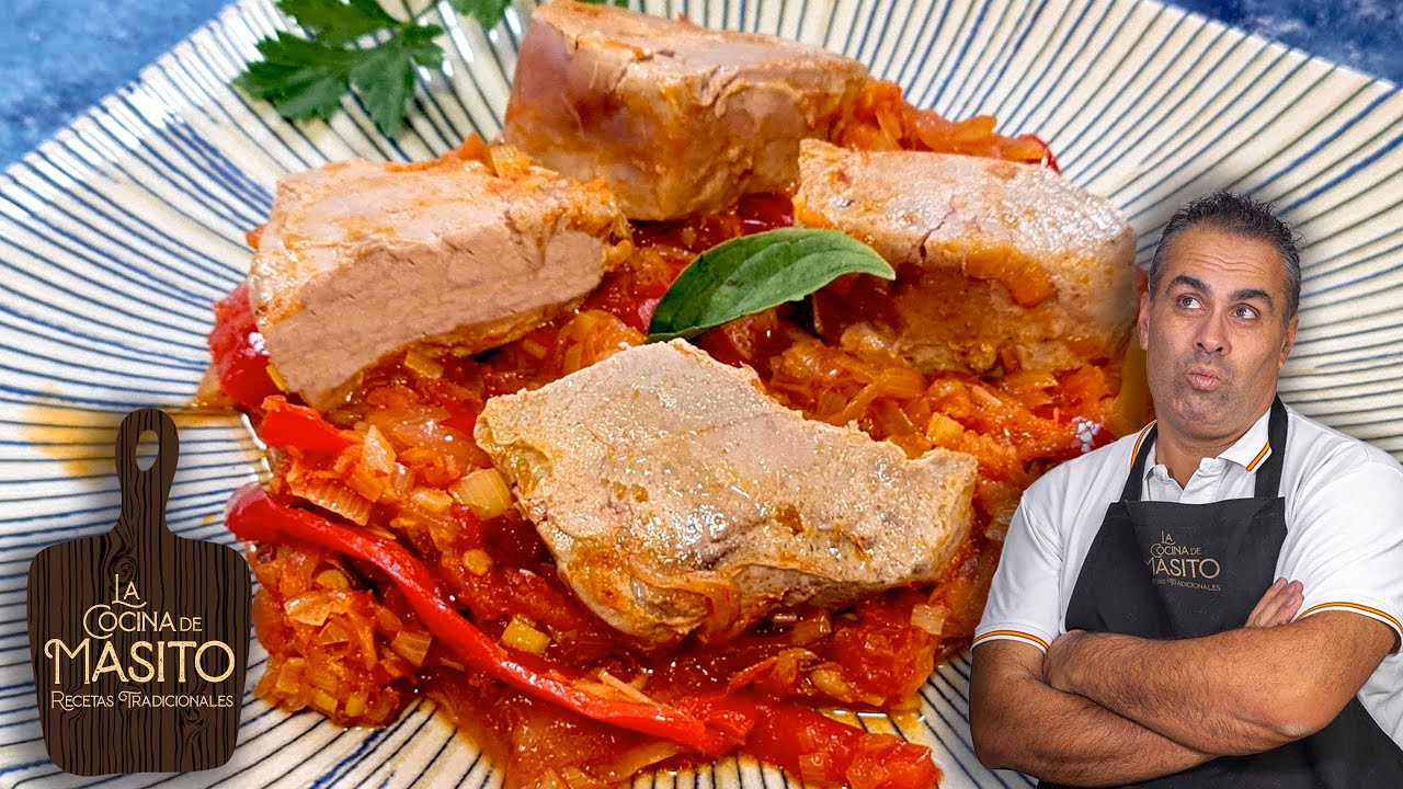 Cada vez me gusta mas esta receta de At&uacute;n con tomate &iexcl;est&aacute; incre&iacute;ble!