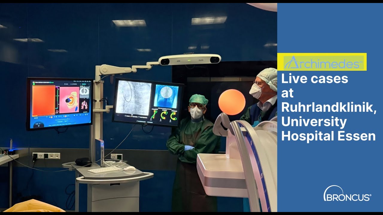 Archimedes&reg;️ Navigation procedure delivered by Ruhrlandklinik, University Hospital Essen.