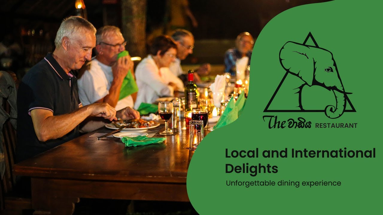 Local & International Delights with a Stunning Minneriya Tank View