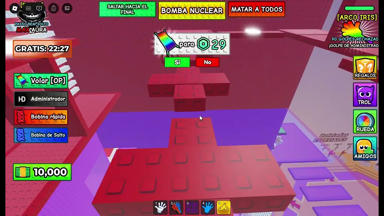 JUGANDO 2 PARKOURS en ROBLOX
