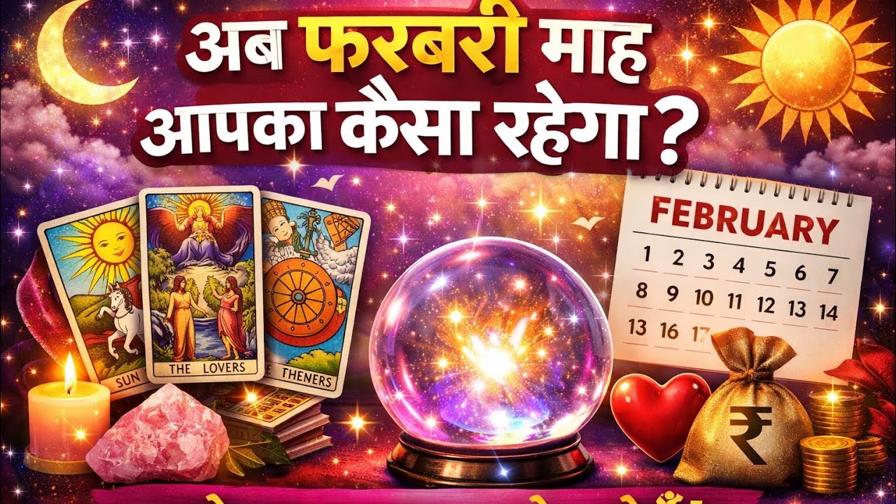 Apka february month kaisa rahega 😄 #tarotreading #manifestation #divinemessage #lovetarot 