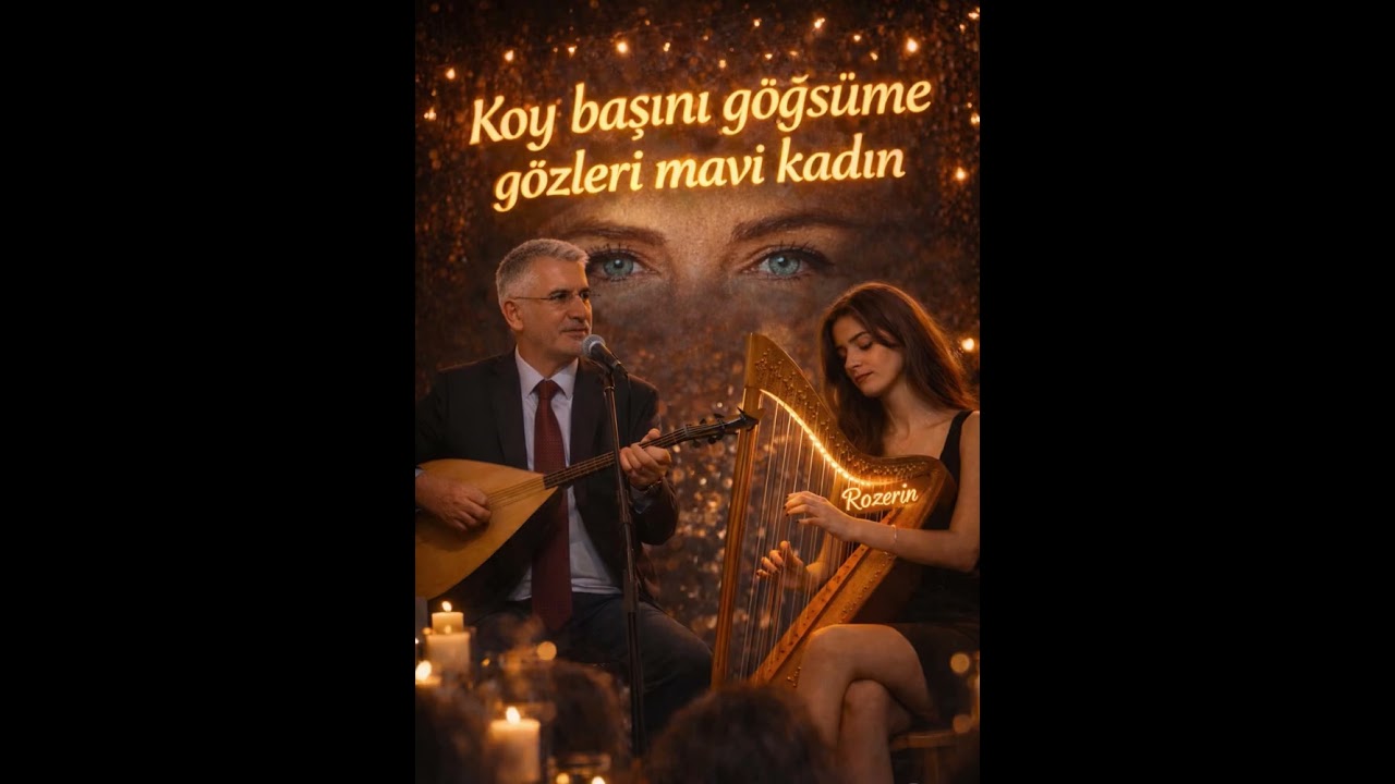 Gözleri Mavi Kadın 