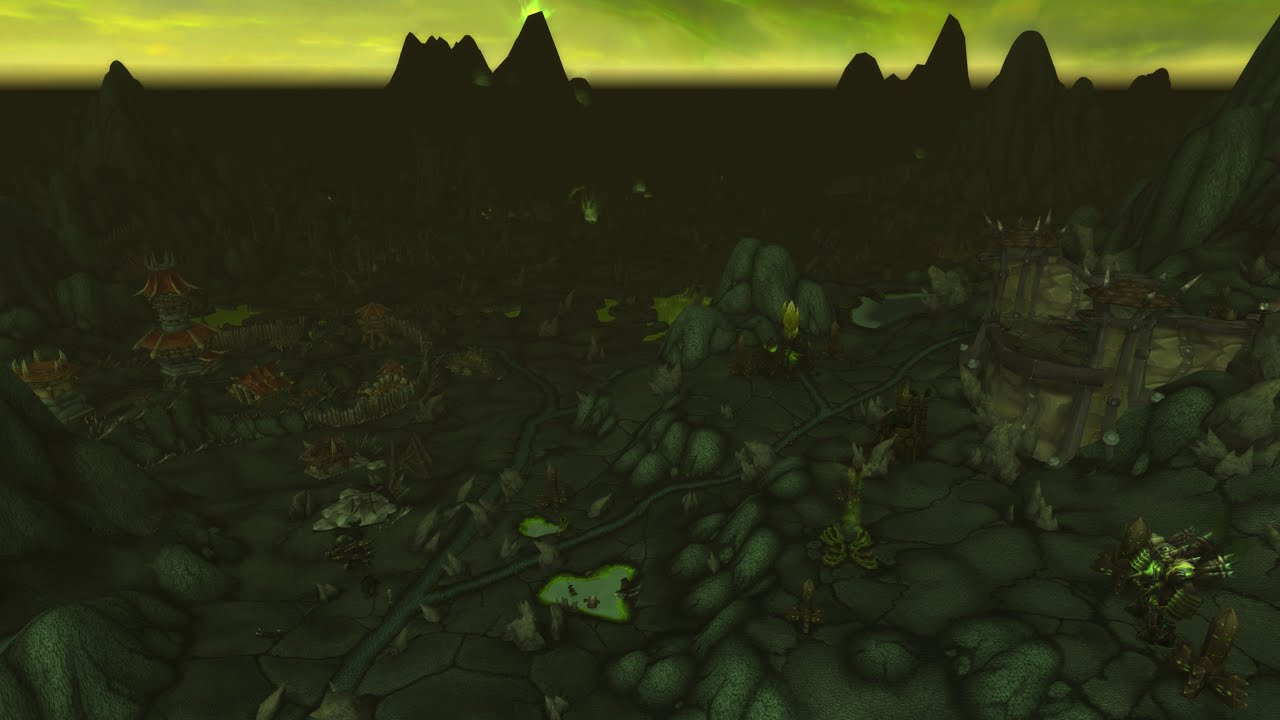 Exploring Shadowmoon Valley: Ambient Walk in World of Warcraft