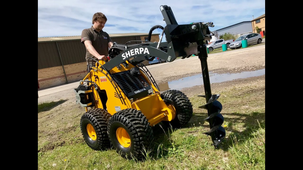 SHERPA Mini Loader - The Amazingly Versatile Compact Skidsteer