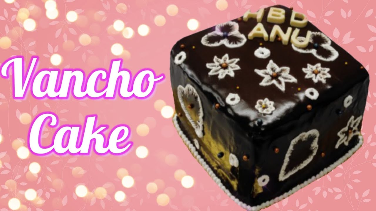Vancho Cake | Vanilla Chocolate Cake Recipe | How To Make Vancho Cake At Home | Easy Cake Recipes