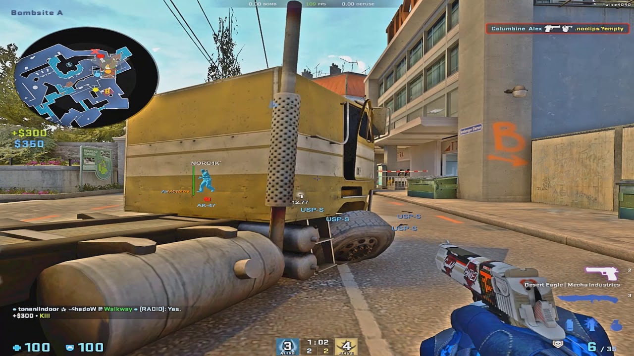 How to hold a site with deagle