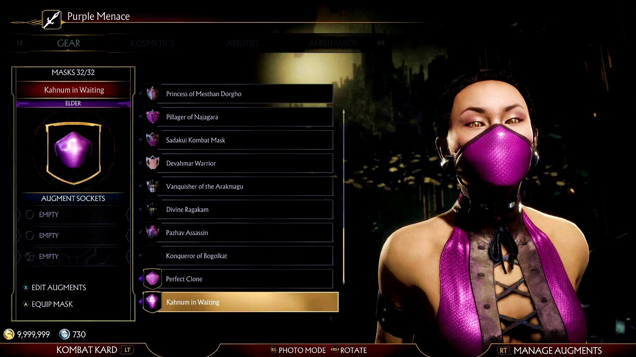 Mileena - Gear and Skins Showcase - January 2021 Update - Mortal Kombat 11 Ultimate