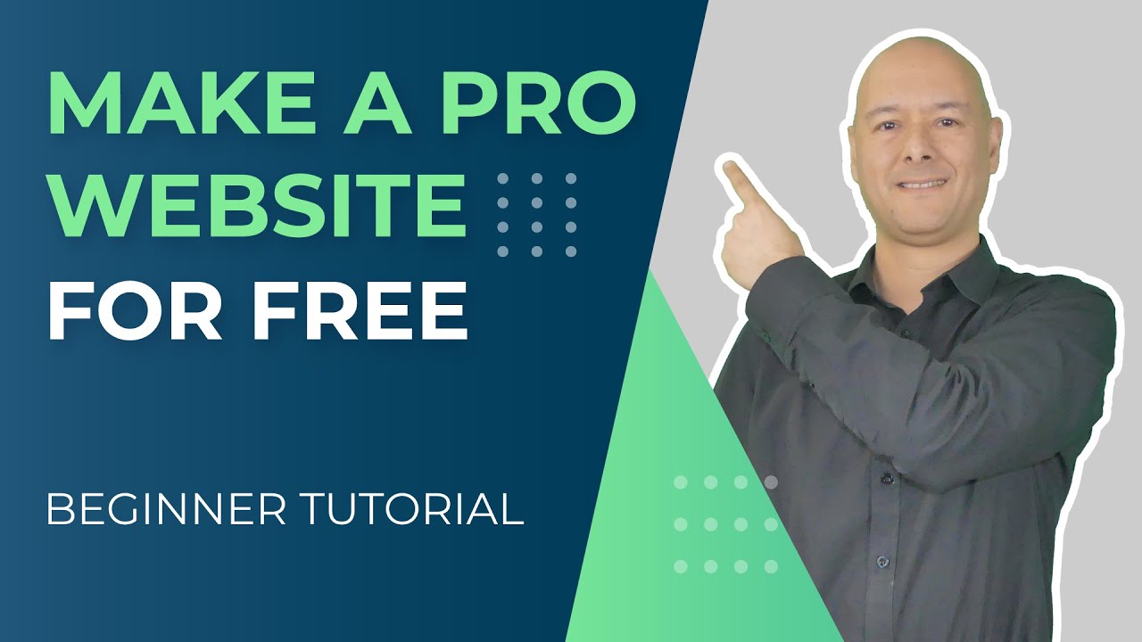 How to Make a Professional WordPress Website FOR FREE