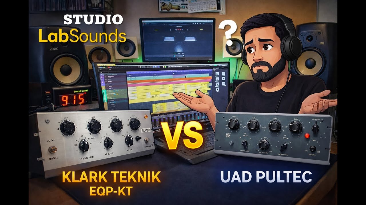 Plugin UAD Pultec vs Hardware Klark Teknik EQP-KT : Lequel Sonne Vraiment Mieux ? Comparaison Audio