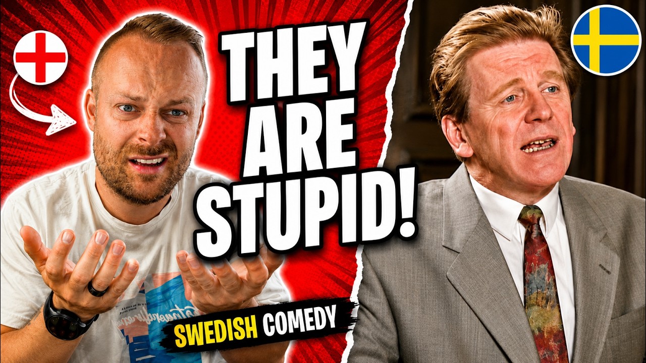 Реакция англичанина на... Swedish Sketch - организация для недалеких людей