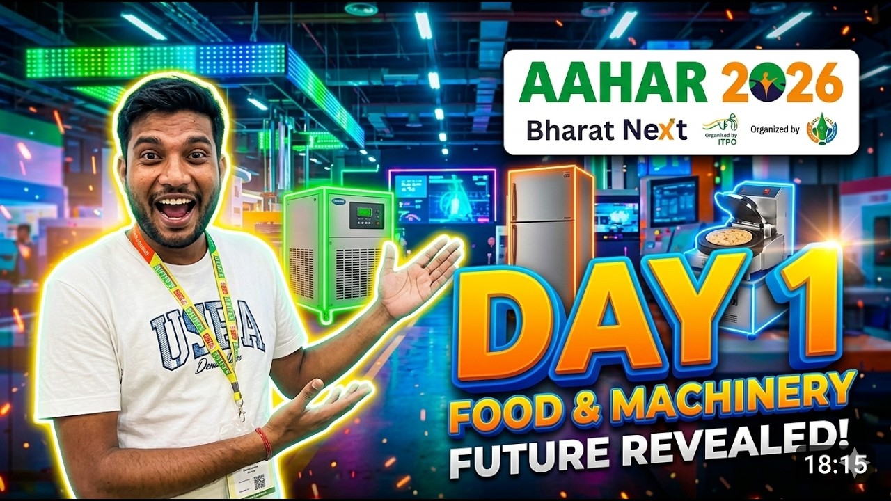 AAHAR EXPO 2026: The Future of Food & Hospitality is HERE! 🚀 | Day 1 | forudyog