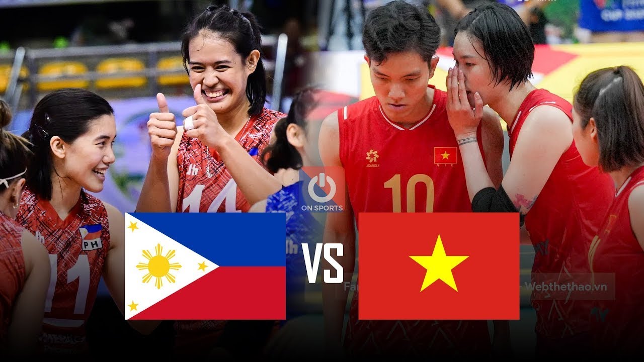 Full HD | PHILIPPINES vs VIỆT NAM | Khẩu đại bác Bích Tuyền liên tục bắn phá đối thủ