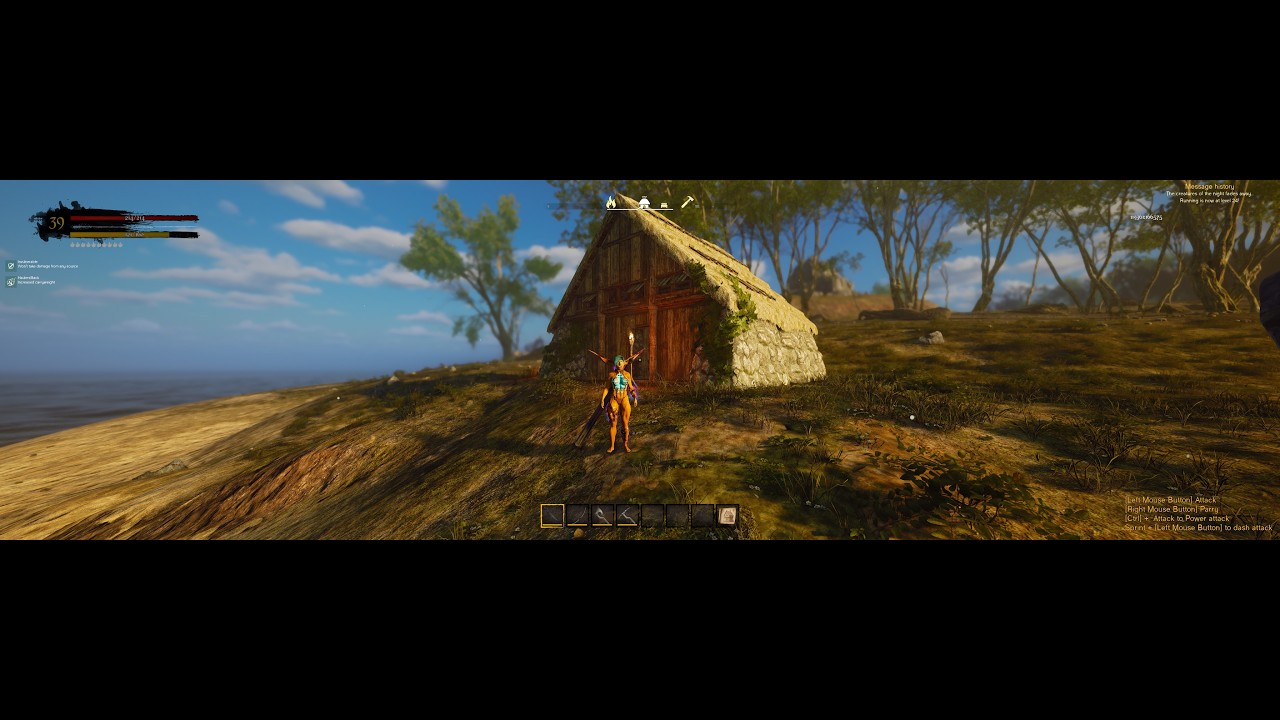 Wicked Island character creation and starting area