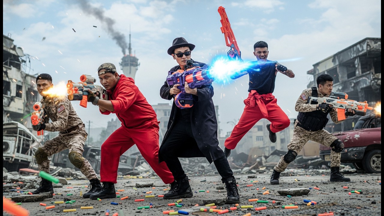 ВОЙНА NERF SEAL X: Герой SEAL X возглавляет элитный отряд спецназа с бластерами Nerf в ответствен...