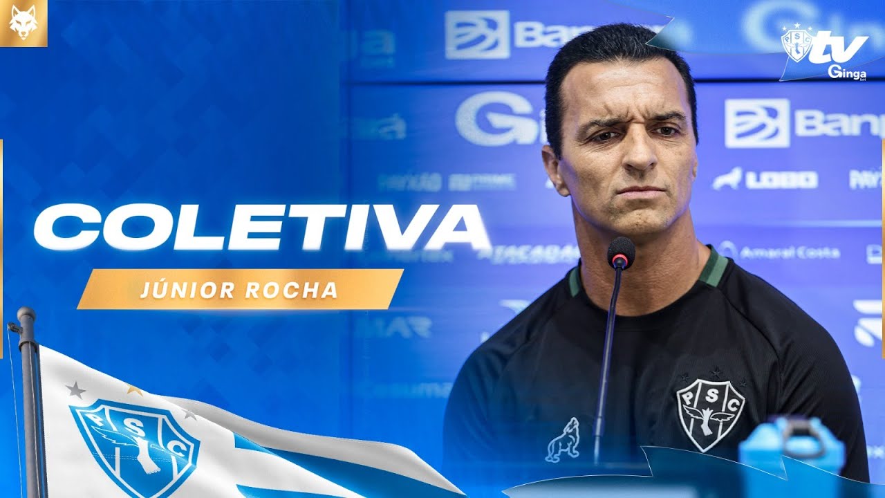 #PapãoTVGingaBet: COLETIVA DO TÉCNICO JÚNIOR ROCHA! 06/02/2026