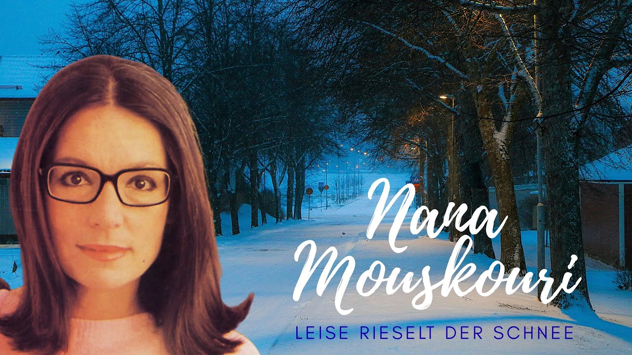 Leise rieselt der Schnee - Nana Mouskouri (lyrics)