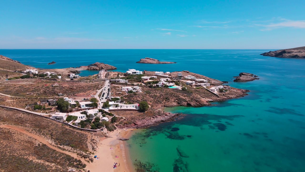 Almost alone in Mykonos (Greece) May 2021- Drone 4K DJI Mavic Air 2