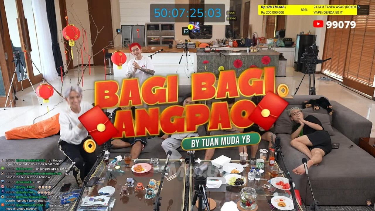 BAGI BAGI ANGPAO, NAKAMA ADA YANG DAPAT ZONK! TAPI CREW ADA YANG DAPET JACKPOT ‼️🤯🤣